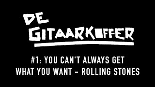 Jelle B - You Cant Always Get What You Want Degitaarkoffer