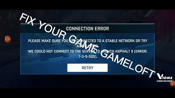fix your game gameloft