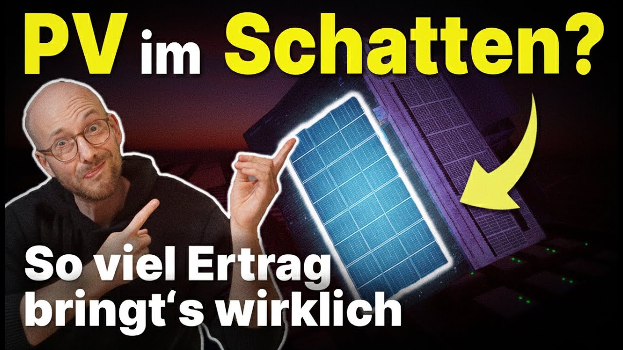Dumm oder schlau? PV Anlage auf der Nordseite!