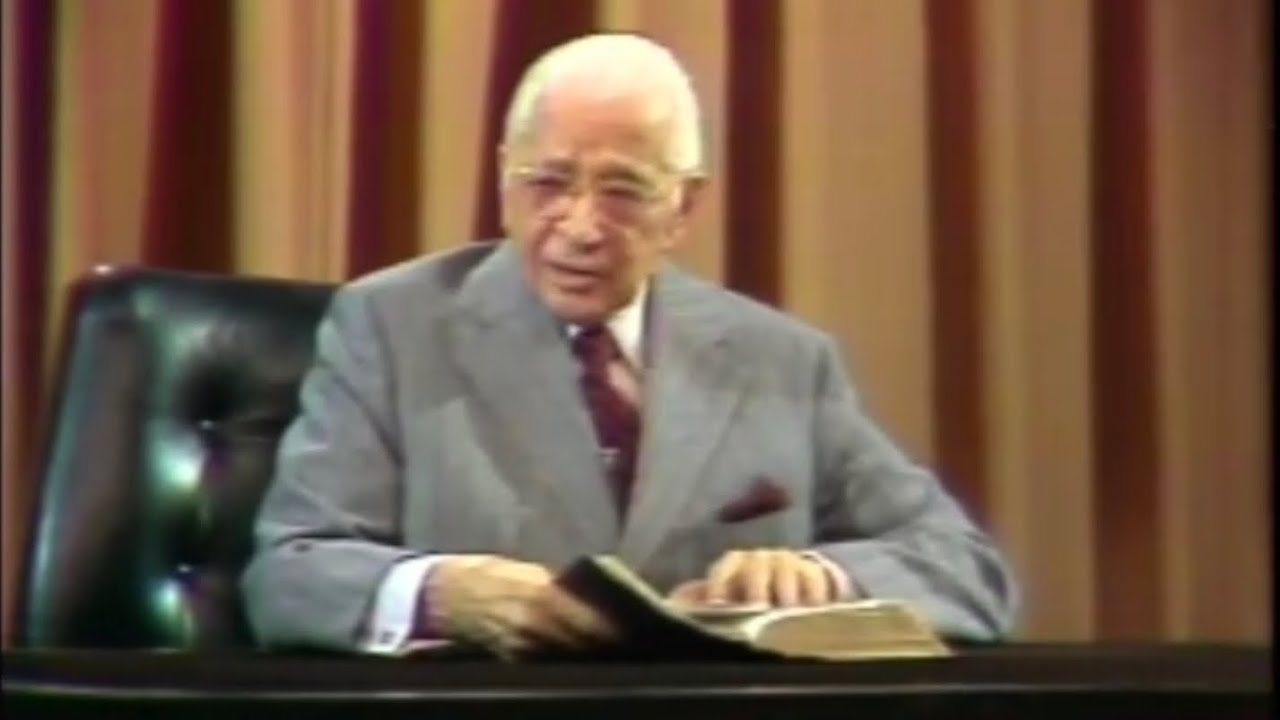 Jesus Christ: God of the Old Testament – Mr. Herbert W. Armstrong – The World Tomorrow