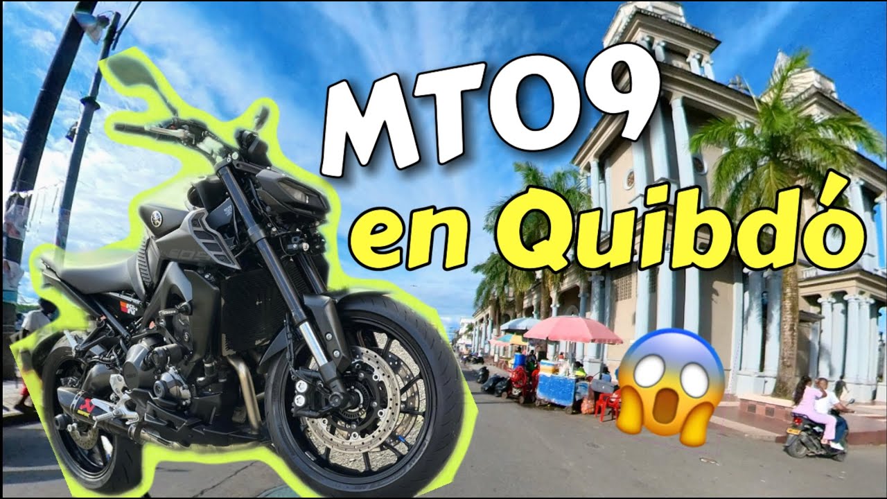 YAMAHA MT09 En Las Calles De QUIBDO 😱, Pasó La Prueba?