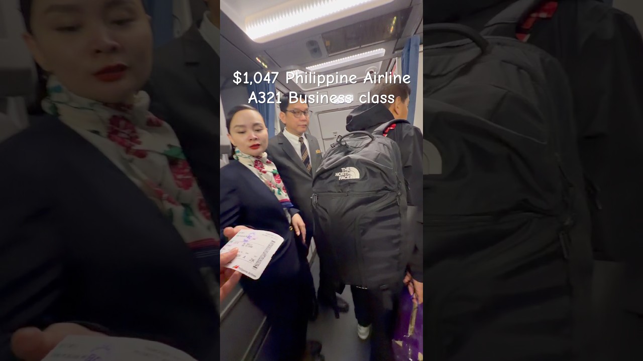 I Paid $1,049 To Experience Philippine Airlines A321 Business Class 