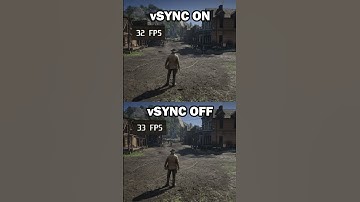 RDR2 VSYNC ON VS OFF #pcbuild #pc #pcgaming #gamingpc #gpu #graphics #graphicscard