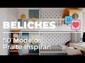 50 MODELOS DE BELICHES - Aposte nesse item para otimizar o quarto e ganhar mais espaço para receber!