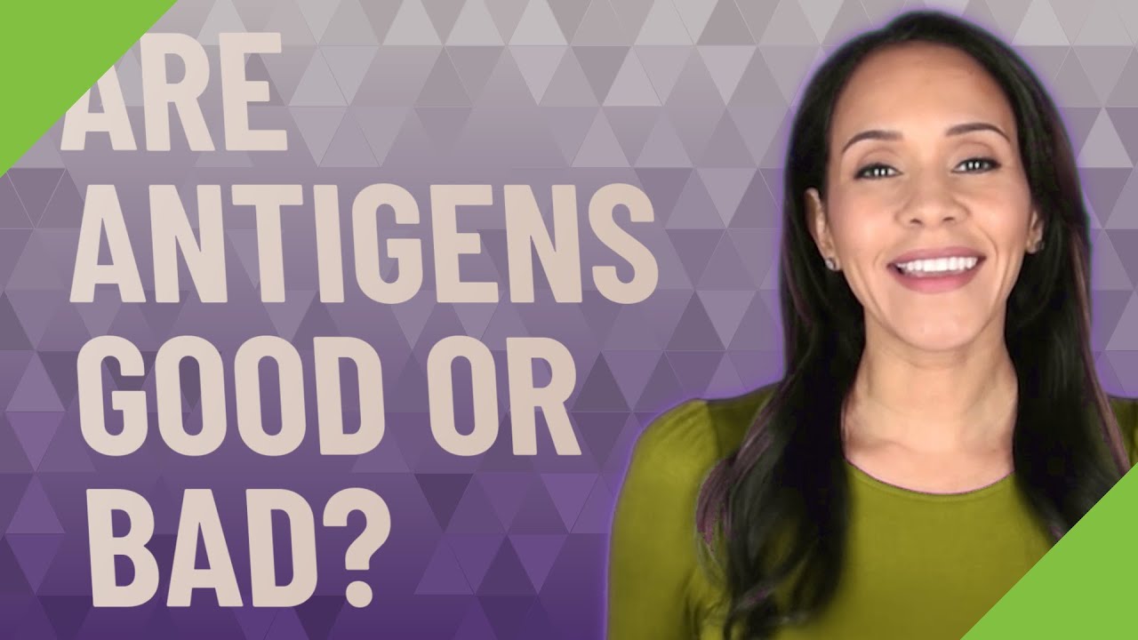 Are antigens good or bad? YouTube