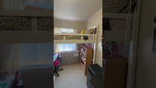 Single bed to a loft bed conversion #diy #diyprojects #diyproject #kidsroom #kidsroommakeover
