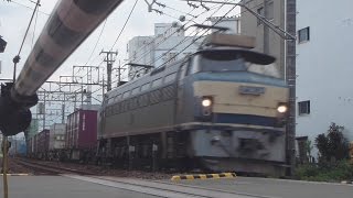 【代走トヨタ号】2052レ EF66 30号機　草薙～清水