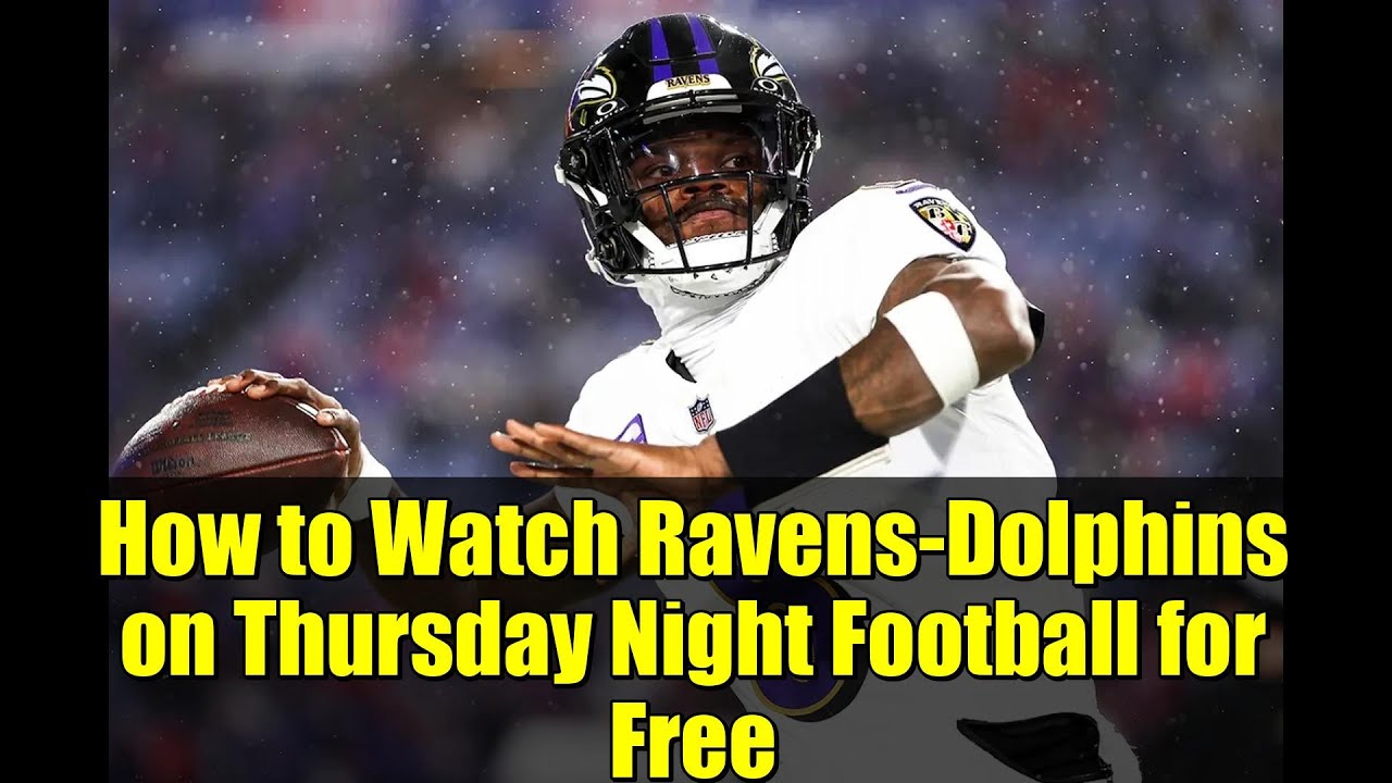 Как бесплатно смотреть матч «Рэйвенс» — «Долфинс» в четверг вечером
