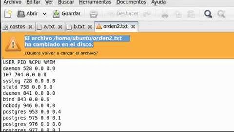 Programacion en shell script: Comandos parte 2