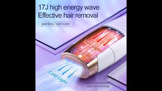 جهاز إزالة الشعر غير مؤلم الياقوت VANLISON