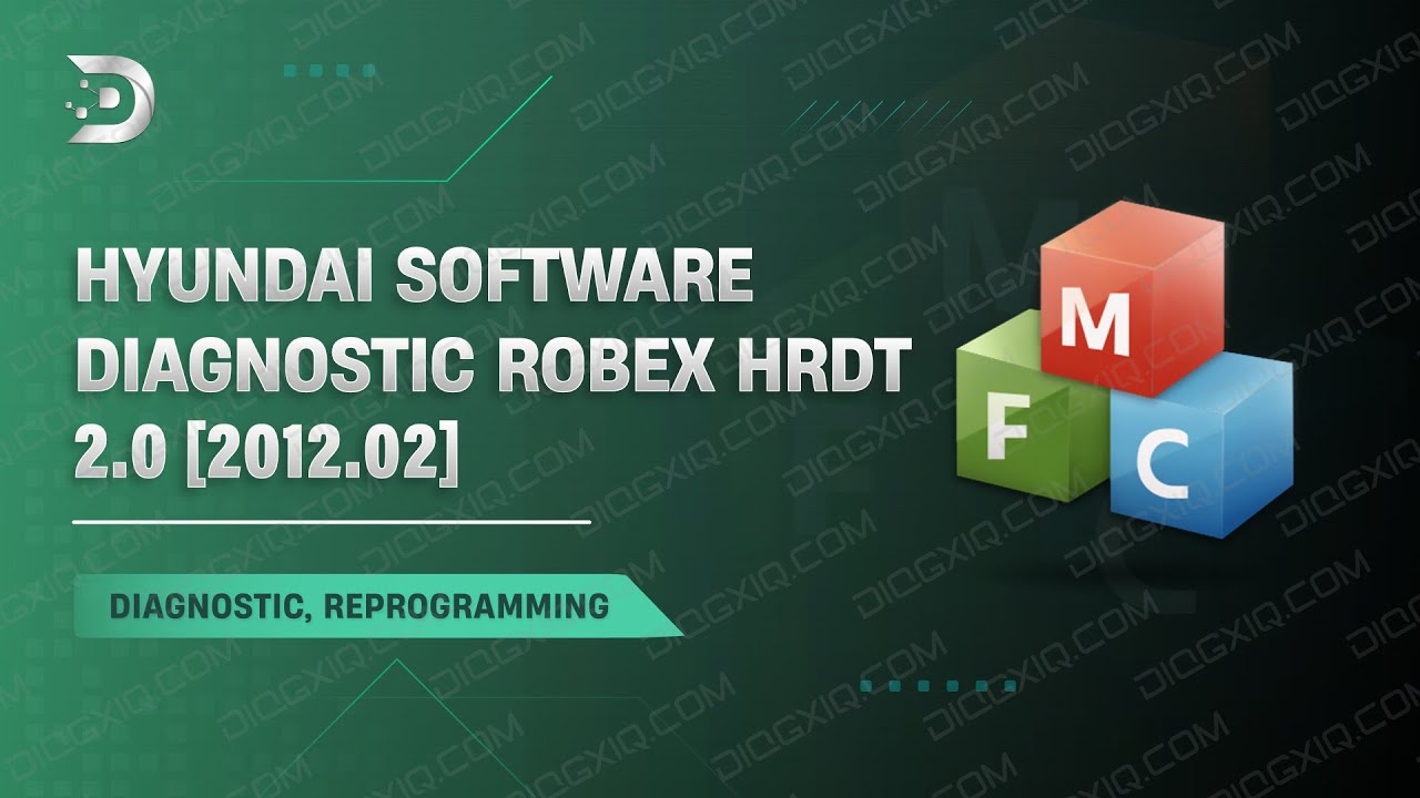 HYUNDAI SOFTWARE DIAGNOSTIC ROBEX HRDT 2.0 [2012.02] | SUPPORT  👨‍💻