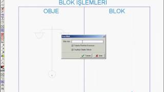 Netcad Ana Modüli̇leri - 14 Blok İşlemleri