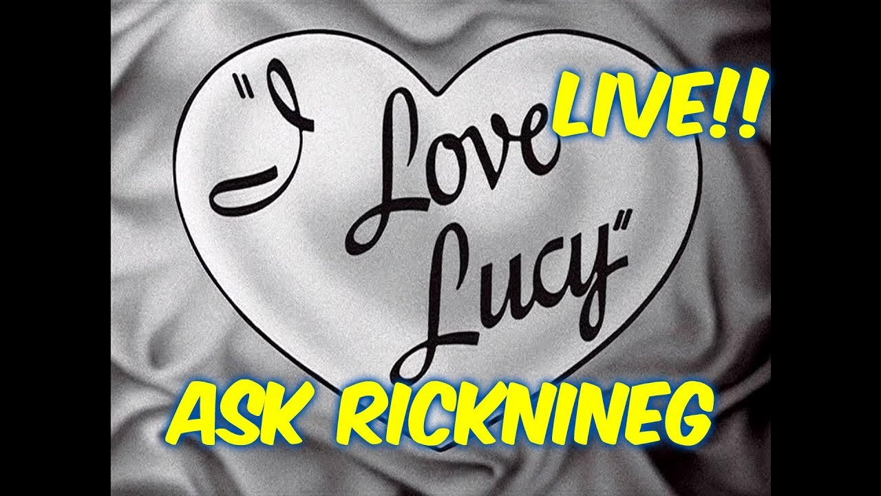 Ricknineg Talks I Love Lucy TRIP!! -- Ask Me Questions!--Live Chat with Facecam!