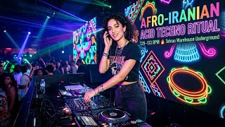 Afro-Iranian Acid Techno Ritual | 129–133 BPM 🔥 Tehran Warehouse Underground