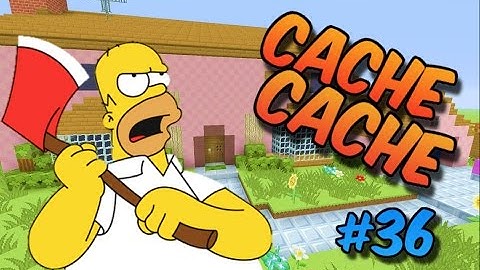 CACHE CACHE SUR MINECRAFT ! MAP SIMPSONS 2 ! EPISODE 36 !
