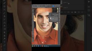 Swap Faces in Seconds using Photoshop #shorts #photoshop