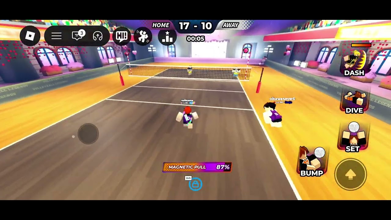 Day 29 playing Rank in Volleyball Legends