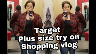 Plus size try on + Target adventures (vlog)