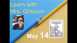 May 14 Learning Packet Walk-through