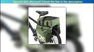 Today Only 14892 14892SA SMountain Road Bicycle Bike 3 in 1 Trunk Bags Cycling Double Side Rear Rac