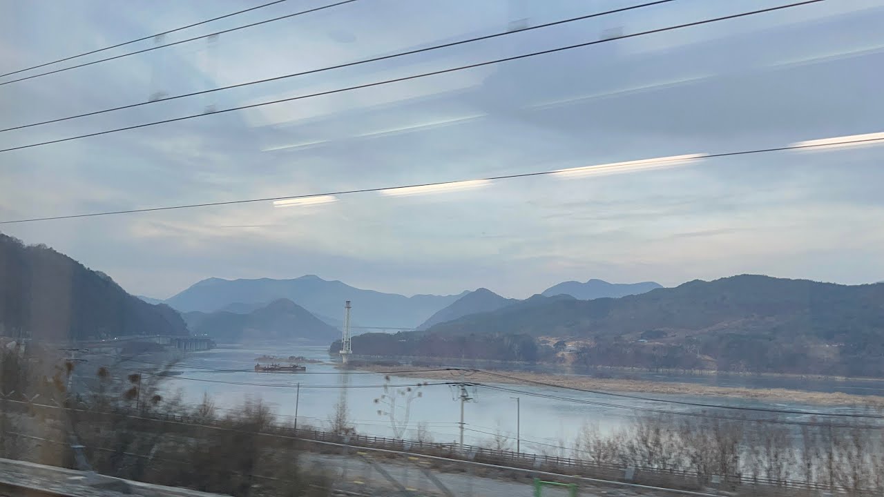 중앙선 KTX-이음 도담→안동 증속구간 주행영상