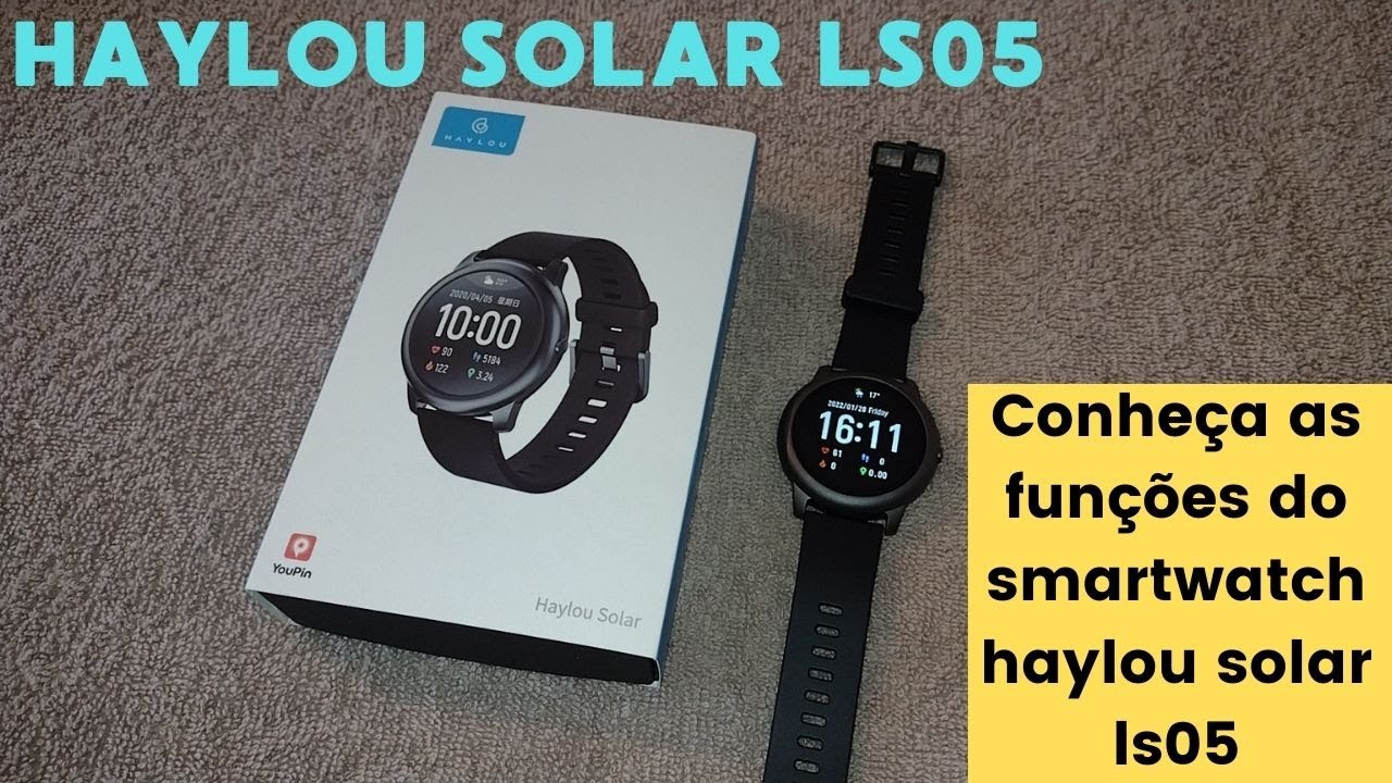 Tutorial completo HAYLOU Solar LS05 - Configurações e funções do