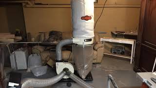 SHOP FOX W1685 1.5-Horsepower 1,280 CFM Dust Collector Review