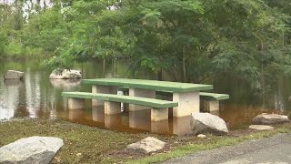 Many roads in Calhoun County still blocked due to flooding