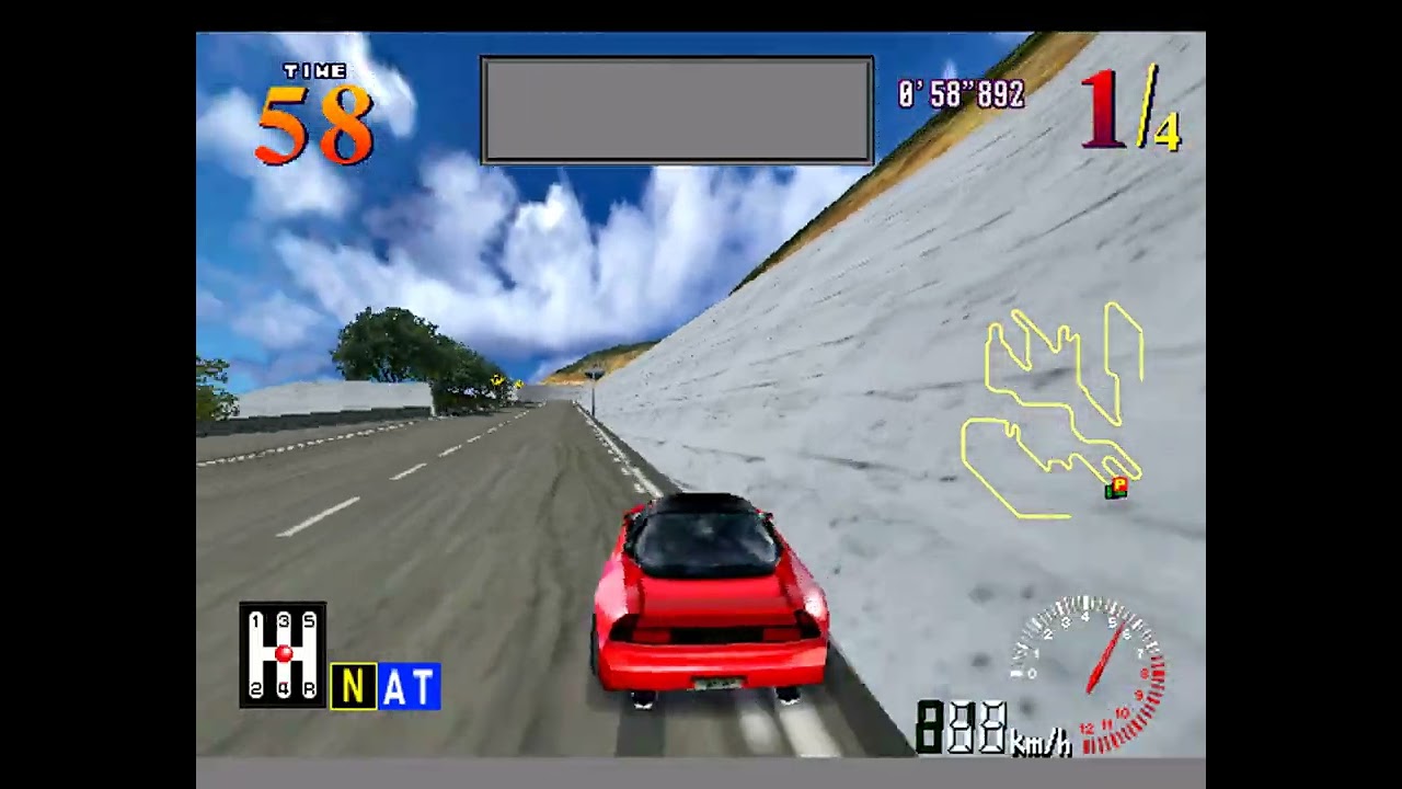 Racing Jam - Winding Road Hill Climb Expert - Honda Acura NSX [Arcade Longplay] (1998)