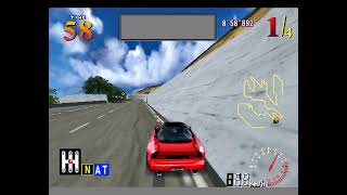 Racing Jam - Winding Road Hill Climb Expert - Honda Acura NSX [Arcade Longplay] (1998) screenshot 3
