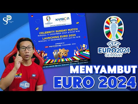 Nonton EURO 2024 di Parabola, TV Digital Dan Streaming | Hak Siar Euro 2024 indonesia