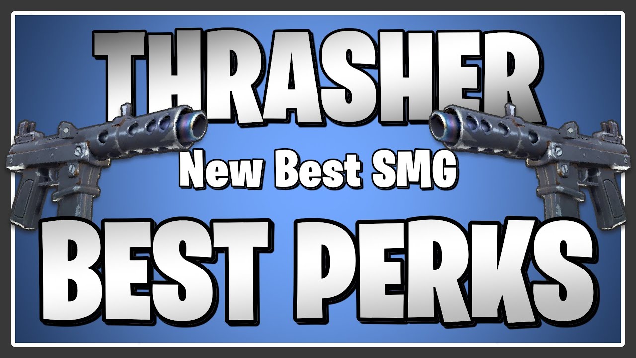 The BEST PERKS for the Thrasher & Riptide in Fortnite Save the World!