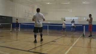 Sugar Shayne Johnson and Peter Hill defeated Kirk White and Joey Brandes, 15-11