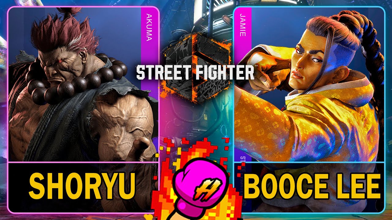 Booce Sf6 SF6 Shoryu (AKUMA) VS Booce Lee (JAMIE)🥊Street Fighter 6🥊スト6🥊4K 60ᶠᵖˢ ...