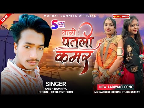 🎶 🎙️सिंगर अनीश. बामनिया 💃 न्यू सोंग आदिवासी टीमली में 2023 ❤️ तारि पतलि कमर