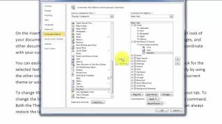 custom ribbon in word 2010