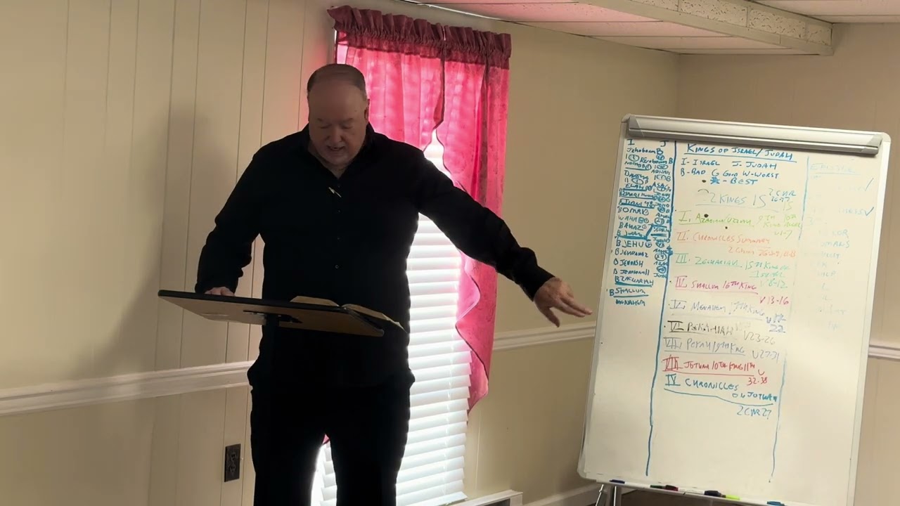 Lessons #15 The Kings of Israel & Judah: Uzziah, Zechariah, Shallum, Menahem, Pekahiah, Pekah,Jotham