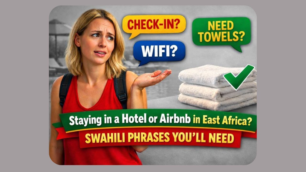 Don’t Check Into a Hotel in East Africa Without Knowing These Swahili Phrases