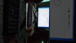 To make snake 🐍 on Ms paint 🎨👆#computer #msoffice #msword #video #viral #viralshorts #shorts #vidio