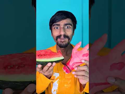 Little Brother S Love For Watermelon Funny 