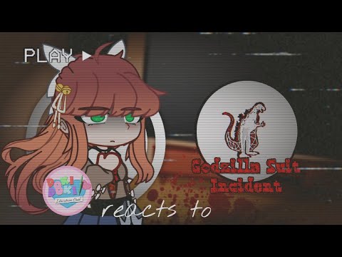 The Dokis reacts to Godzilla Suit  (1954) // The Man in the Suit // Gacha