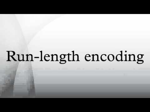 Run-length encoding