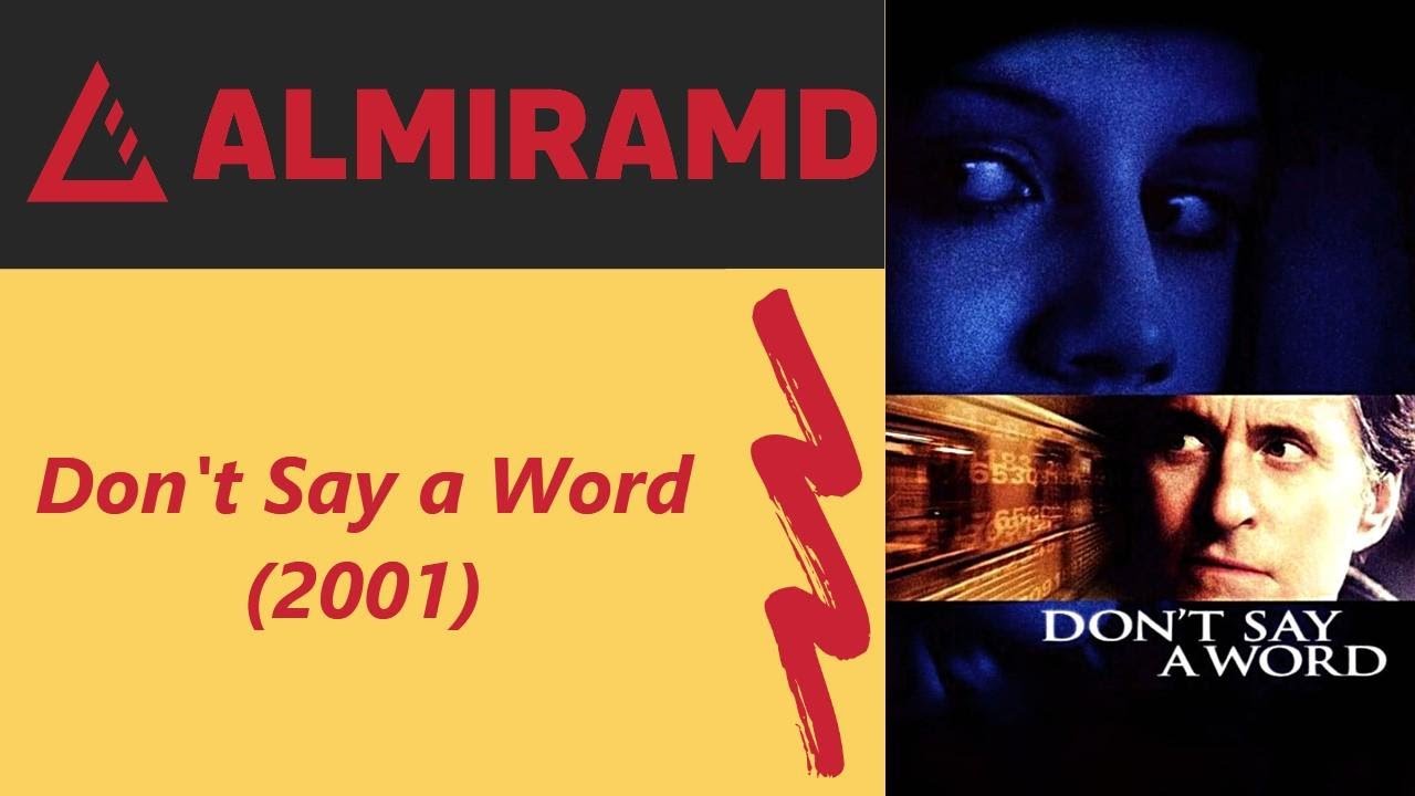Don't Say a Word - 2001 Trailer - YouTube