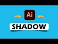 How to make Shadow in illustrator Double side drop shadow illustrator adobe illustrator