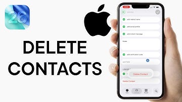 iOS 26: How to Delete Contacts on iPhone