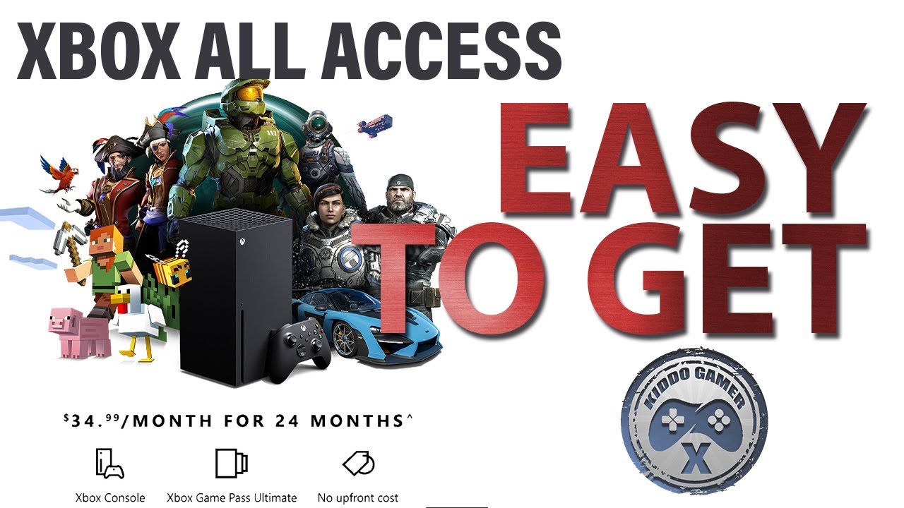 Xbox All Access | Easy Option For a New Console | Xbox Series X | Xbox Series S |
