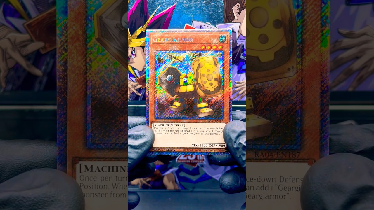 Geargiarmor RA04-EN187 Platinum Secret Rare 
