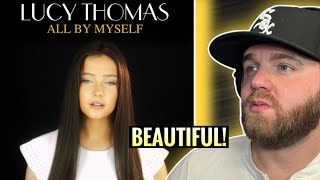 She Is Absolutely Amazing  Lucy Thomas All By Myself cover reaction