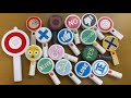 たくさんの○✖️サウンドボタン