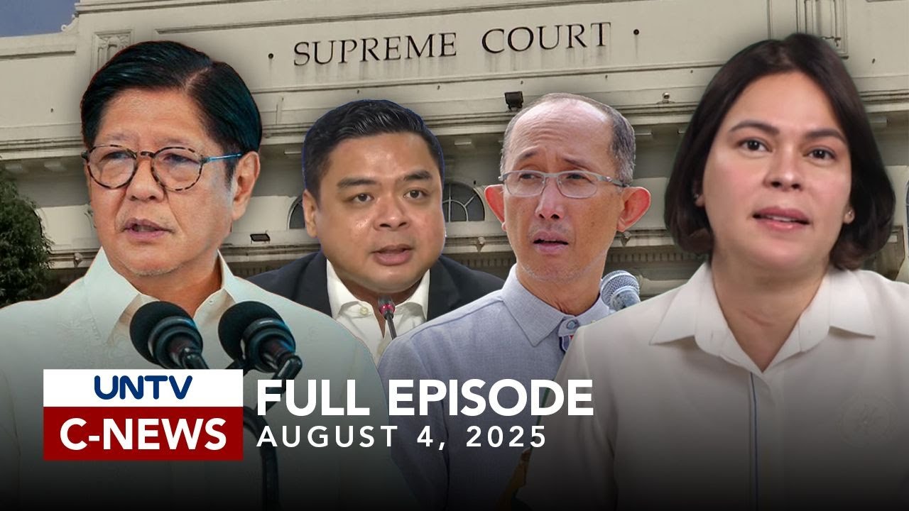 UNTV: C-NEWS | August 04, 2025 - YouTube
